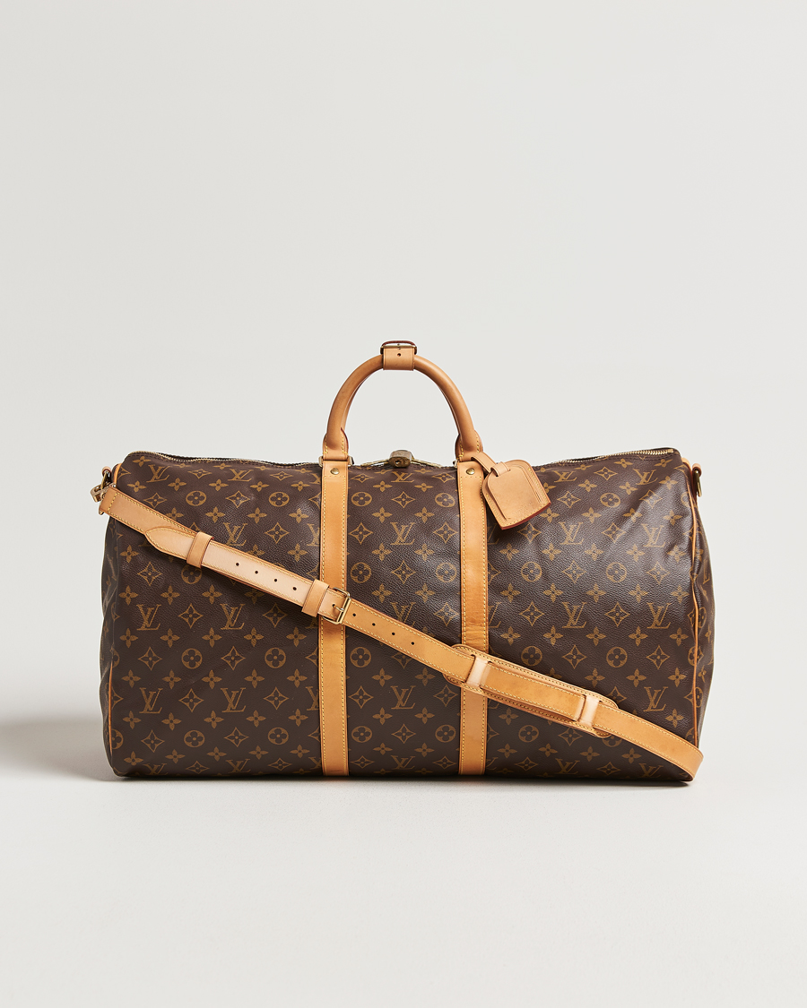 Herre | Pre-Owned & Vintage Bags | Louis Vuitton Pre-Owned | Keepall Bandouliére 55 Monogram