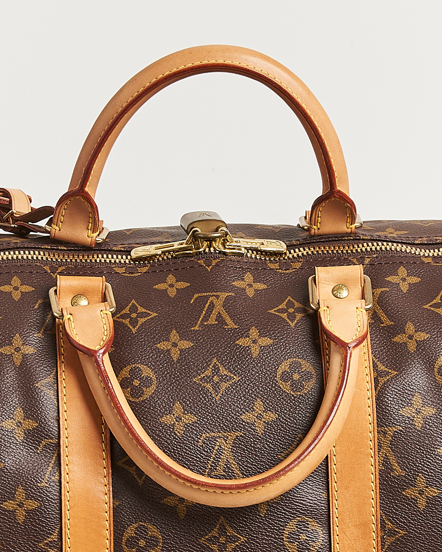 Herre | Pre-Owned & Vintage Bags | Louis Vuitton Pre-Owned | Keepall Bandouliére 55 Monogram