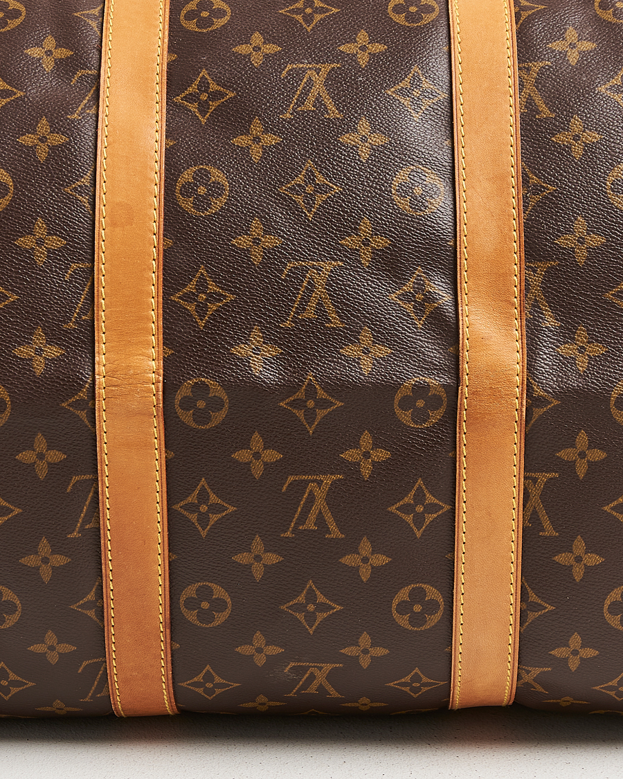 Herre | Pre-Owned & Vintage Bags | Louis Vuitton Pre-Owned | Keepall Bandouliére 55 Monogram