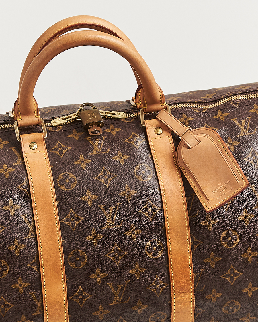Herre | Pre-Owned & Vintage Bags | Louis Vuitton Pre-Owned | Keepall Bandouliére 55 Monogram