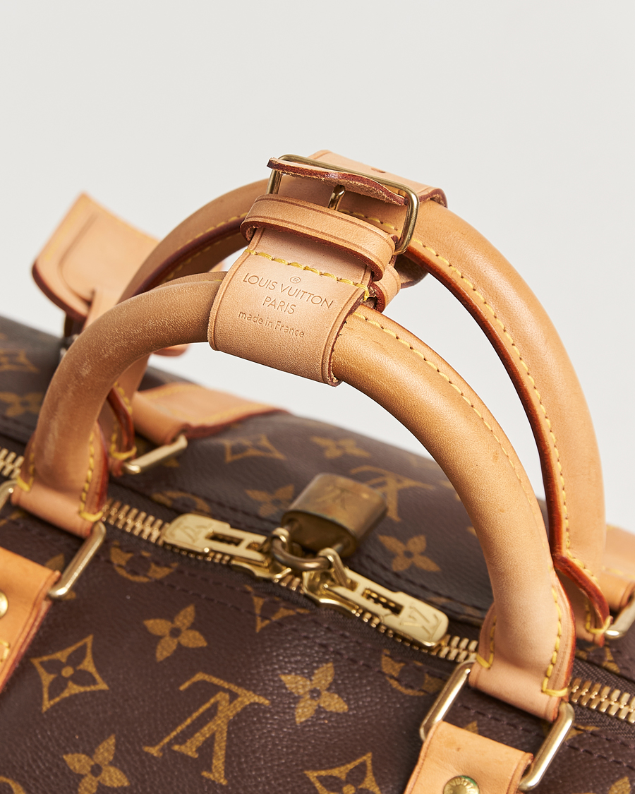 Herre | Pre-Owned & Vintage Bags | Louis Vuitton Pre-Owned | Keepall Bandouliére 55 Monogram