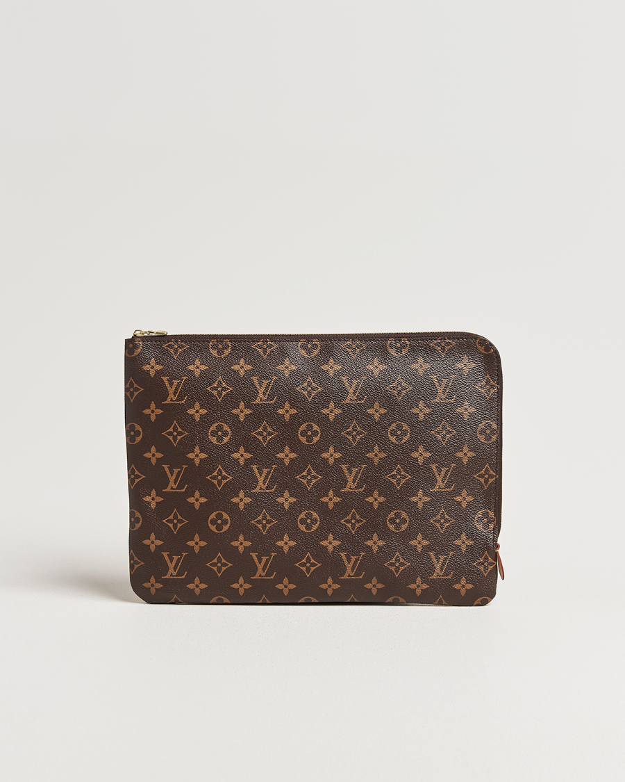 Herre | Pre-Owned & Vintage Bags | Louis Vuitton Pre-Owned | Posh Document Bag Monogram