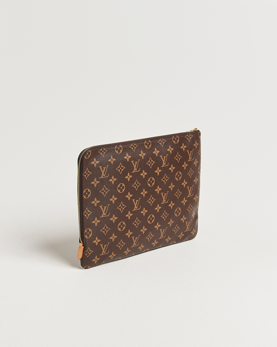 Herre | Pre-Owned & Vintage Bags | Louis Vuitton Pre-Owned | Posh Document Bag Monogram