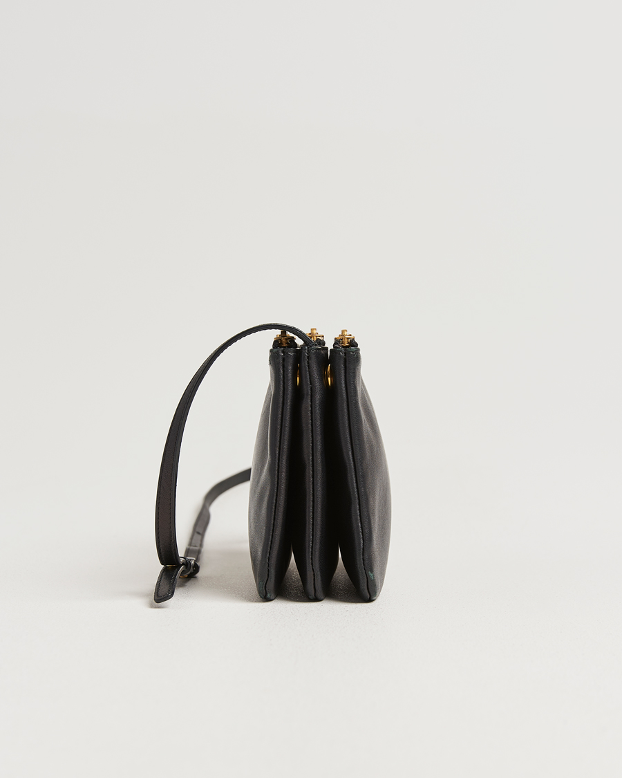 Herre | Pre-Owned & Vintage Bags | Celine Pre-Owned | Trio Bag Small Leather Black