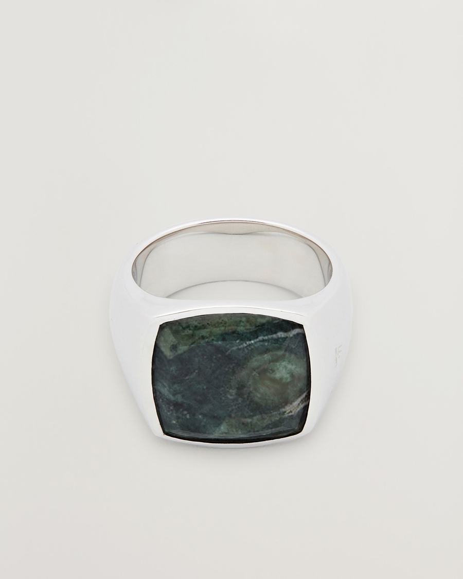 Herre | Smykker | Tom Wood | Cushion Ring Kambaba Silver