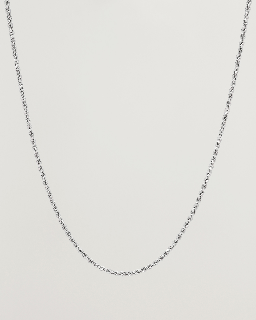 Herre | Smykker | Tom Wood | Rope Chain Silver