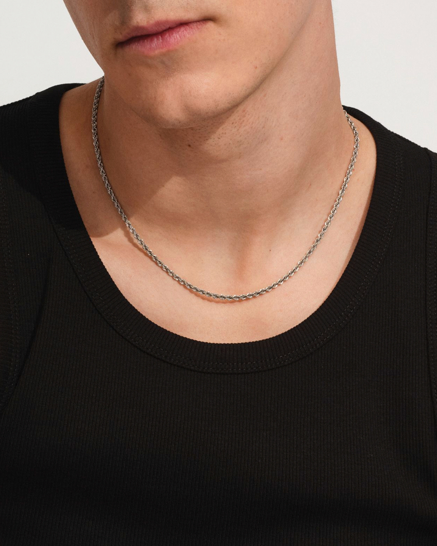 Herre | Smykker | Tom Wood | Rope Chain Silver