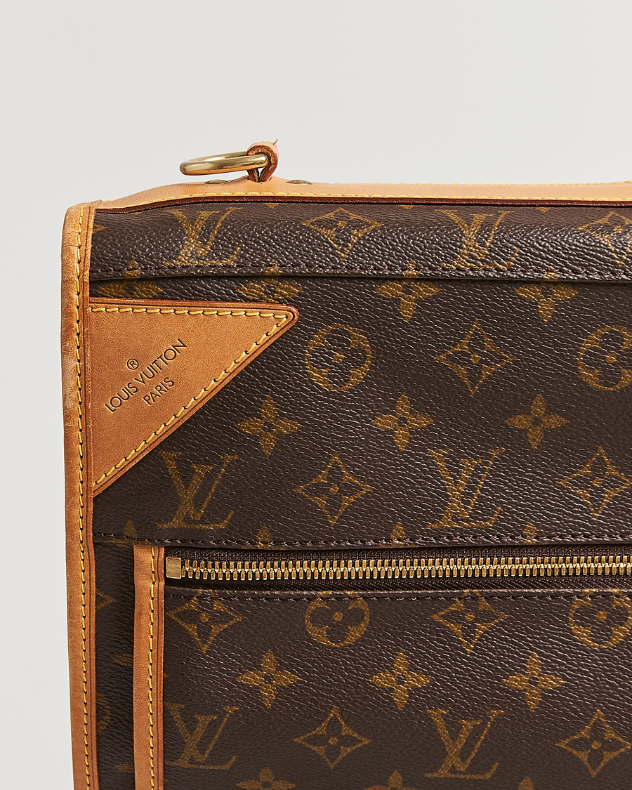 Herre | Pre-Owned & Vintage Bags | Louis Vuitton Pre-Owned | Portable Garment Bag Bandoulière Monogram