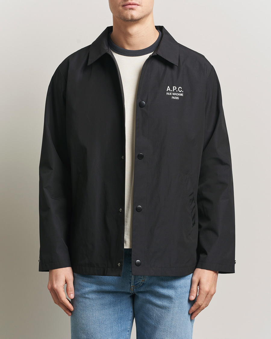 Herre | Jakker | A.P.C. | Rue Madame Coach Jacket Black