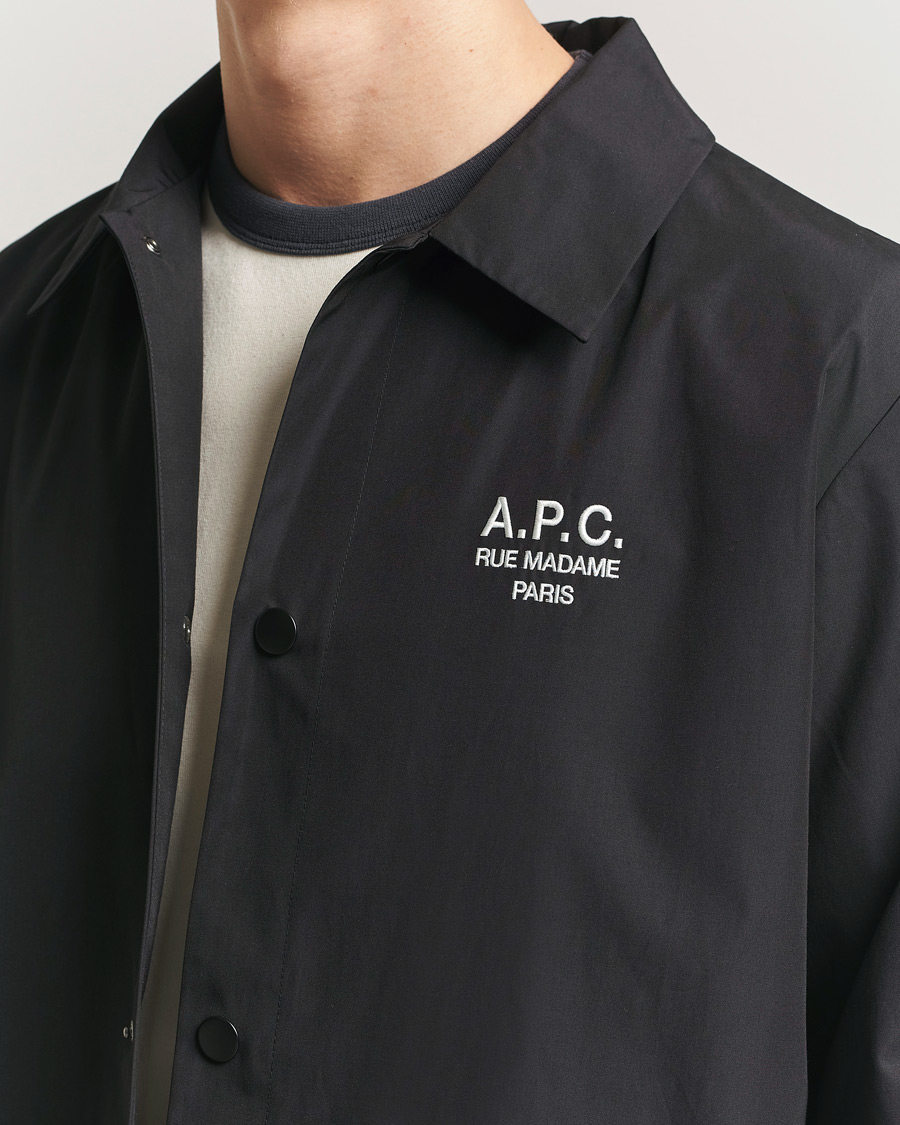 Herre | Jakker | A.P.C. | Rue Madame Coach Jacket Black