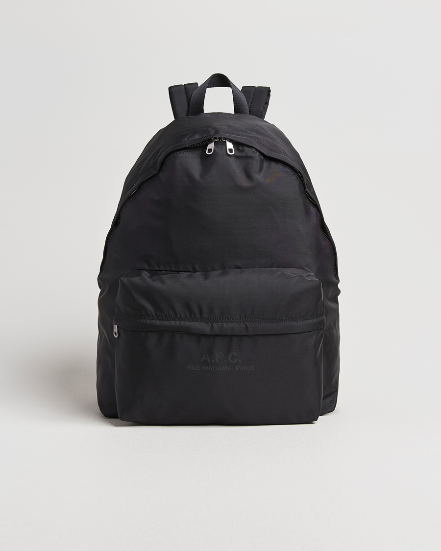 Herre | Vesker | A.P.C. | Backstage Nylon Cordura Backpack Black