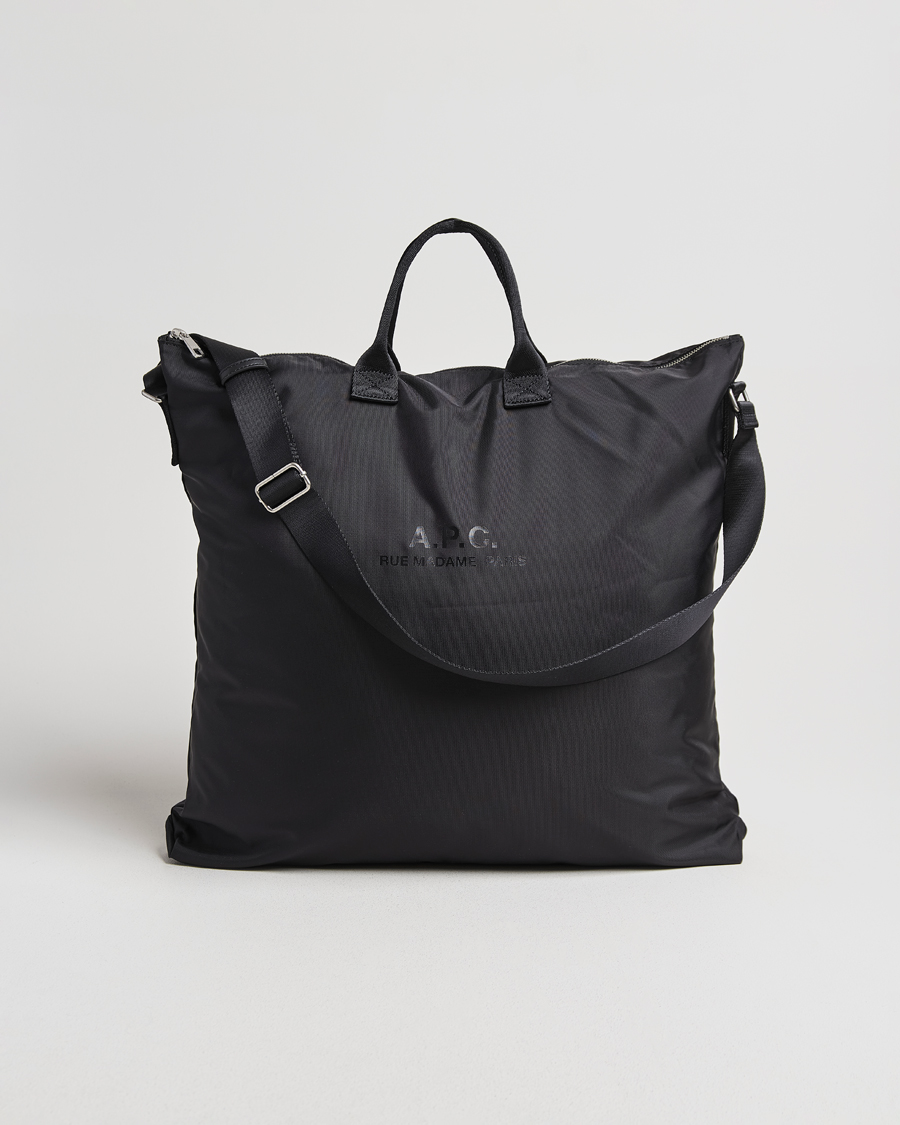 Herre | Vesker | A.P.C. | Backstage Nylon Cordura Tote Bag Black