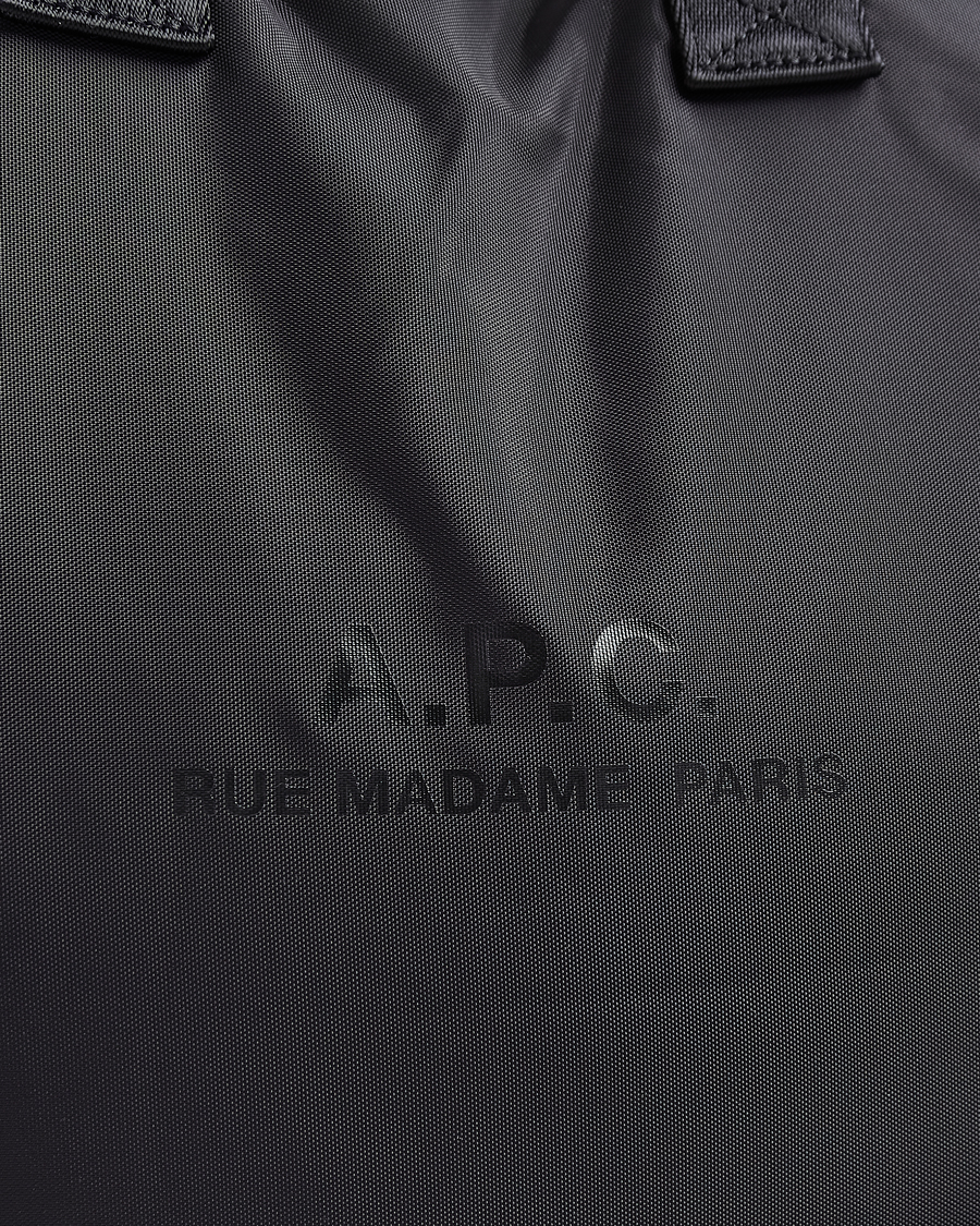Herre | Vesker | A.P.C. | Backstage Nylon Cordura Tote Bag Black