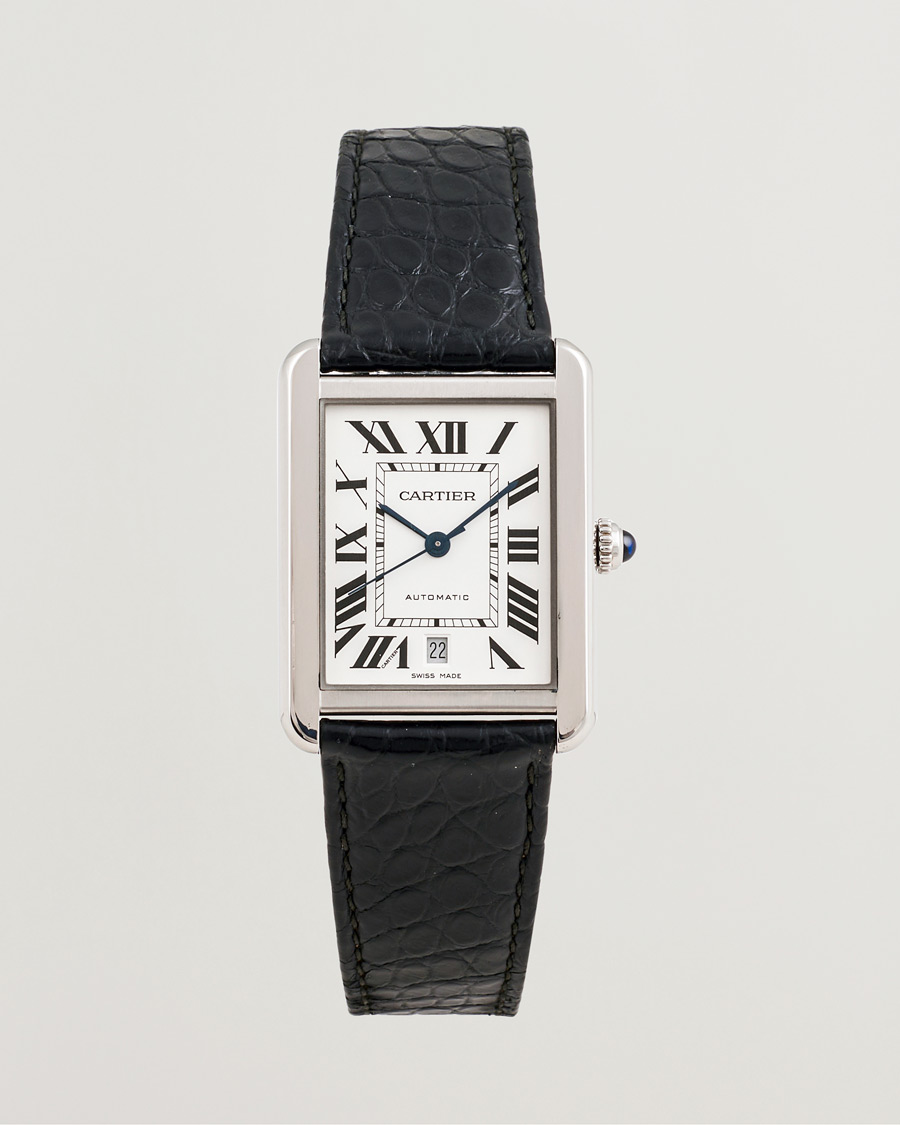 Herre | Pre-Owned & Vintage Watches | Cartier Pre-Owned | Tank Solo XL