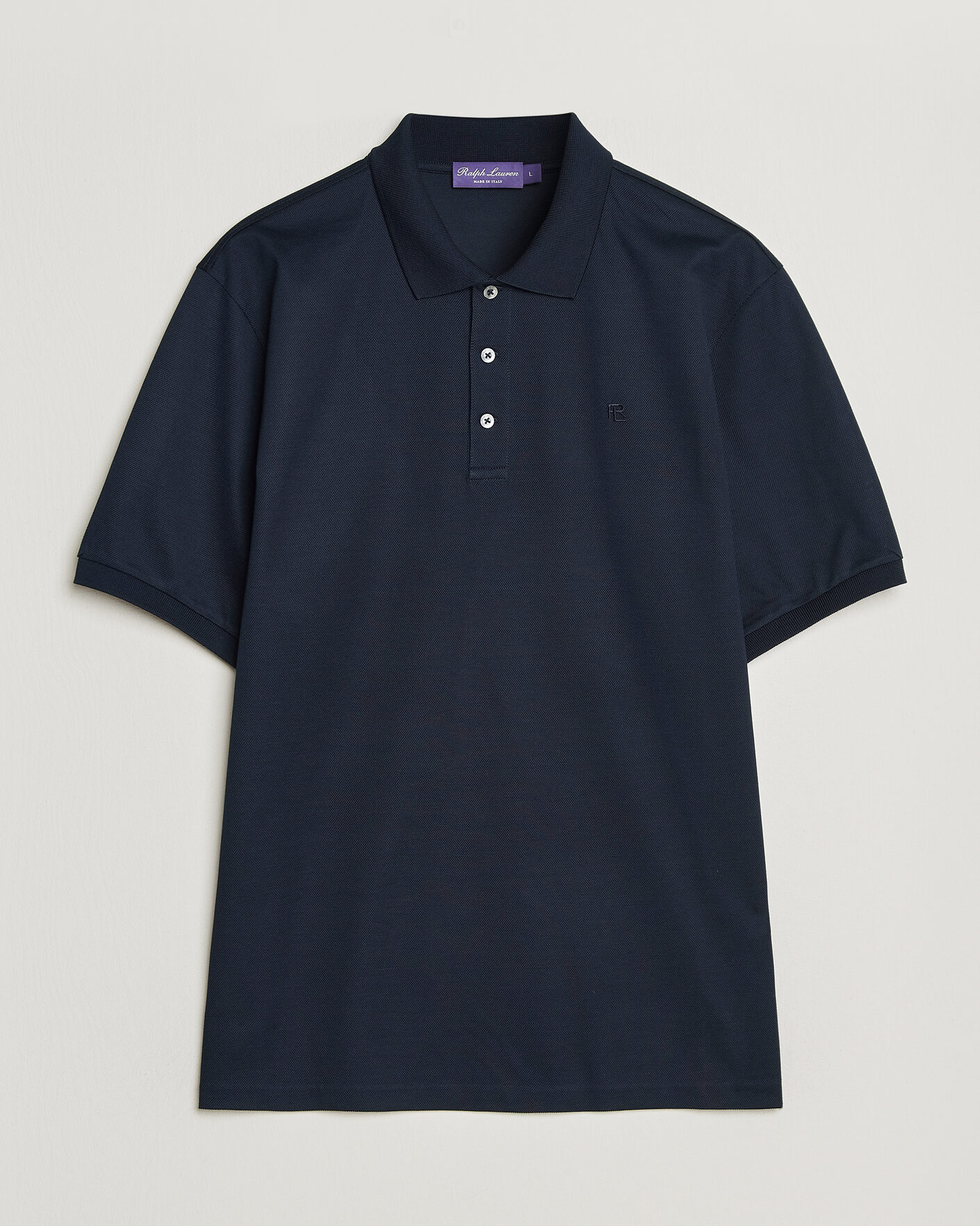 Herre | Pikéer | Ralph Lauren Purple Label | Mercerized Cotton Polo Chairman Navy