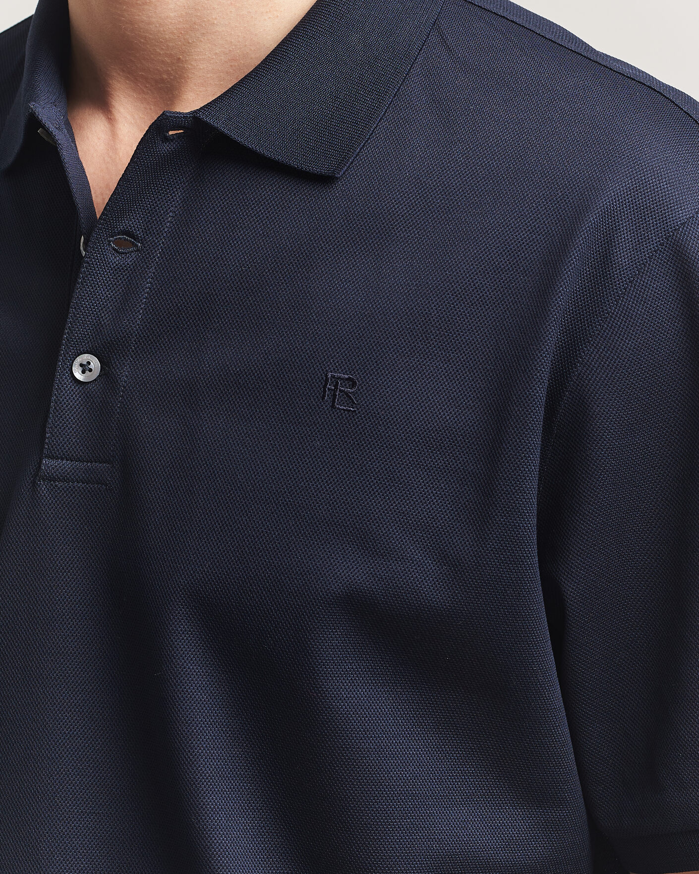Herre | Pikéer | Ralph Lauren Purple Label | Mercerized Cotton Polo Chairman Navy