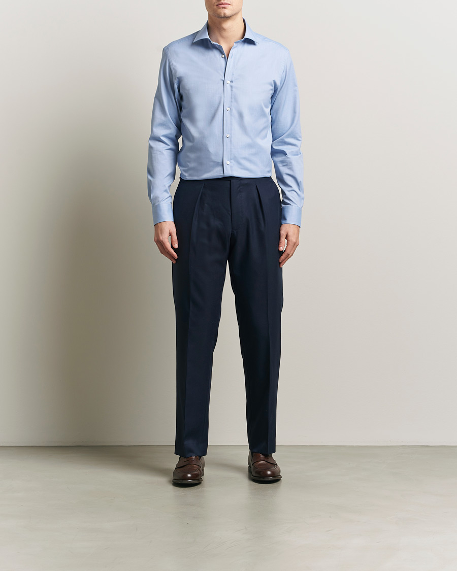 Herre | Skjorter | Ralph Lauren Purple Label | Oxford Button Down Shirt Light Blue