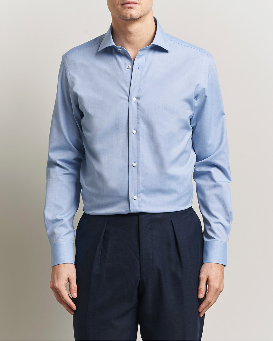 Herre | Skjorter | Ralph Lauren Purple Label | Oxford Button Down Shirt Light Blue