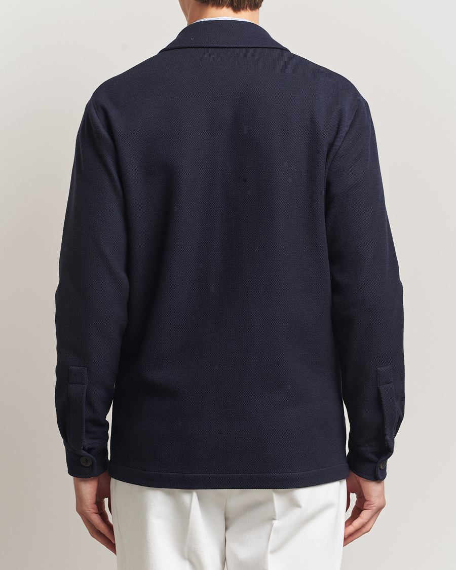 Herre | Dressjakker | Ralph Lauren Purple Label | Wool/Cotton Jacket Chairman Navy