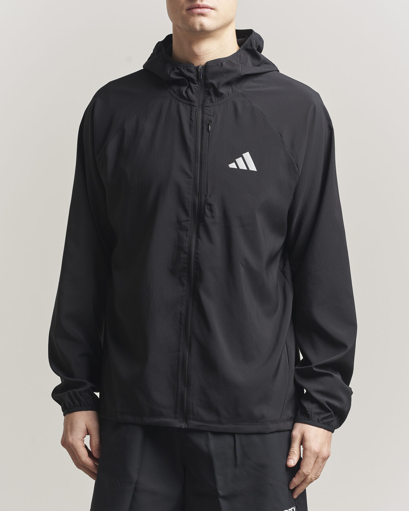 Herre | Jakker | adidas Performance | Running Hooded Jacket Black