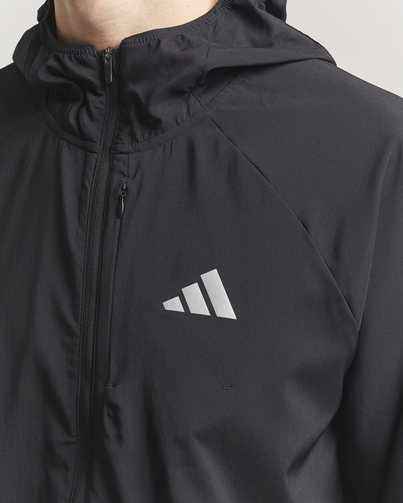 Herre | Jakker | adidas Performance | Running Hooded Jacket Black