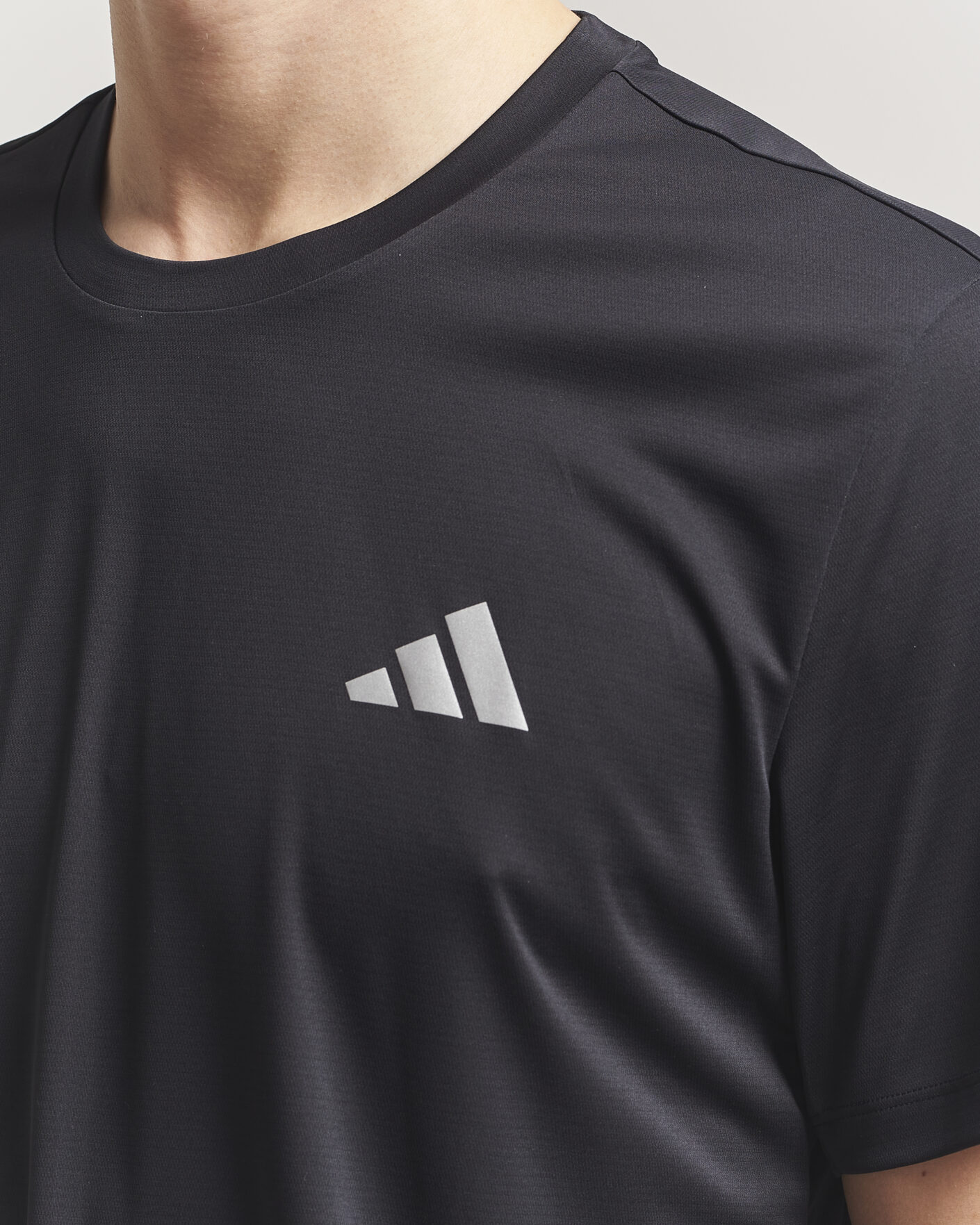 Herre | T-Shirts | adidas Performance | Running T-Shirt Black