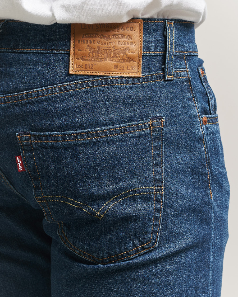 Herre | Jeans | Levi's | 512 Slim Taper Jeans Part The Sea