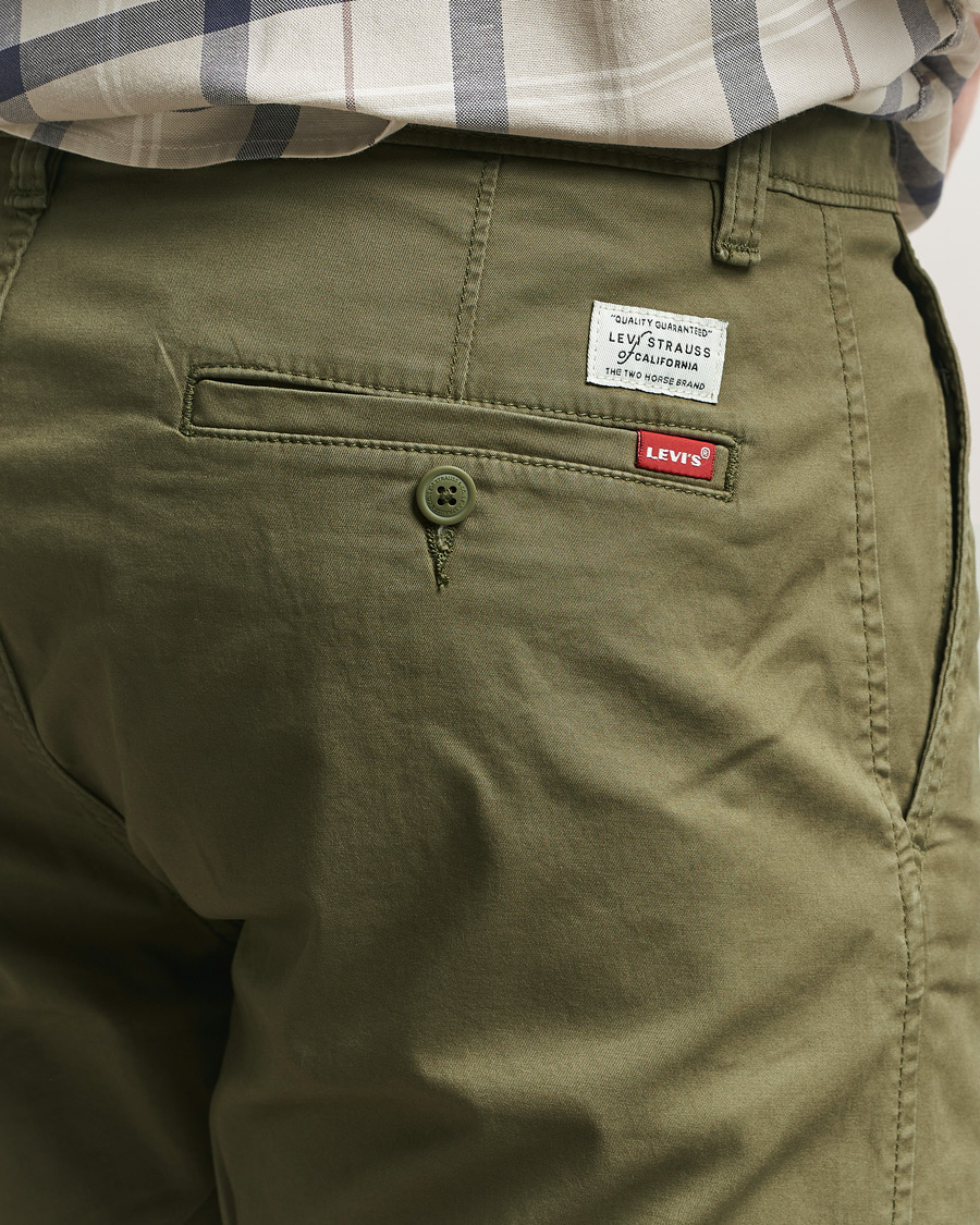 Herre | Shorts | Levi's | Garment Dyed Chino Shorts Bunker Olive