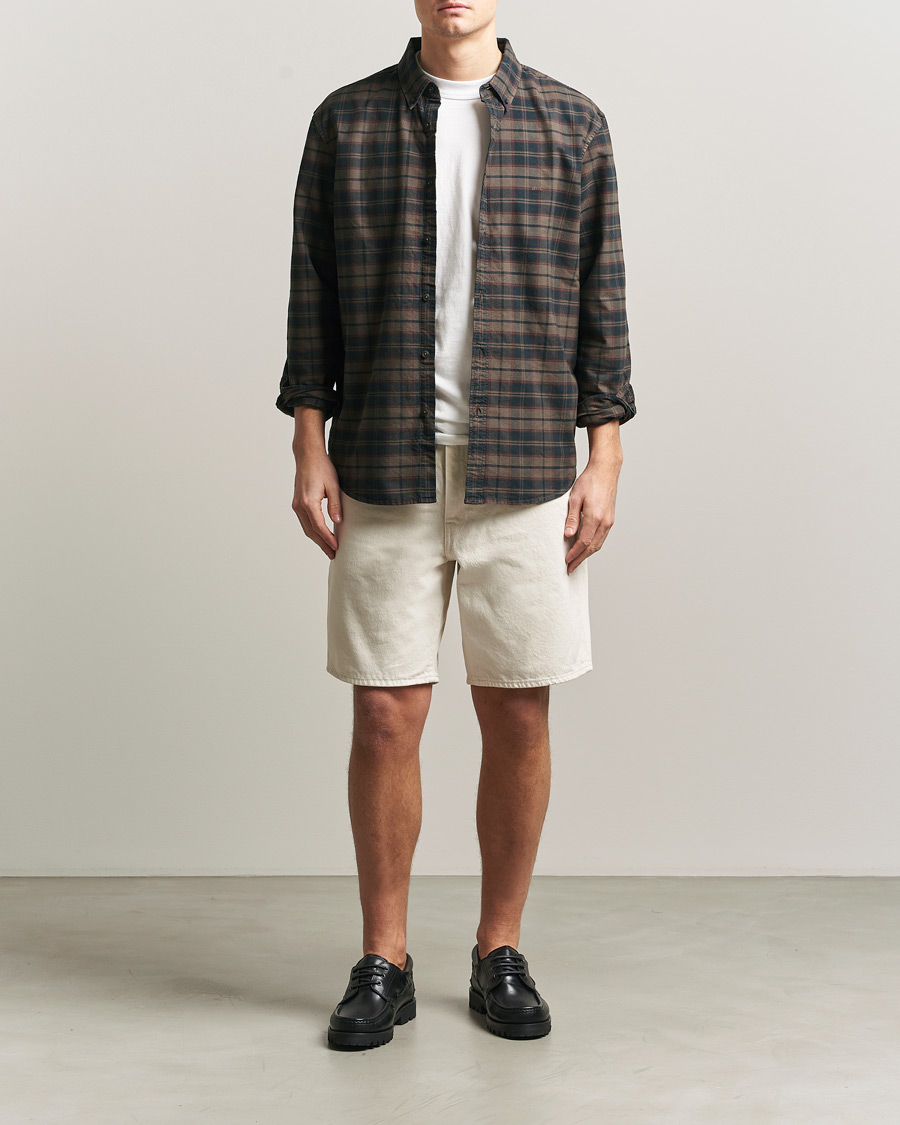 Herre | Skjorter | Levi's | Cotton Checked Shirt Chocolate