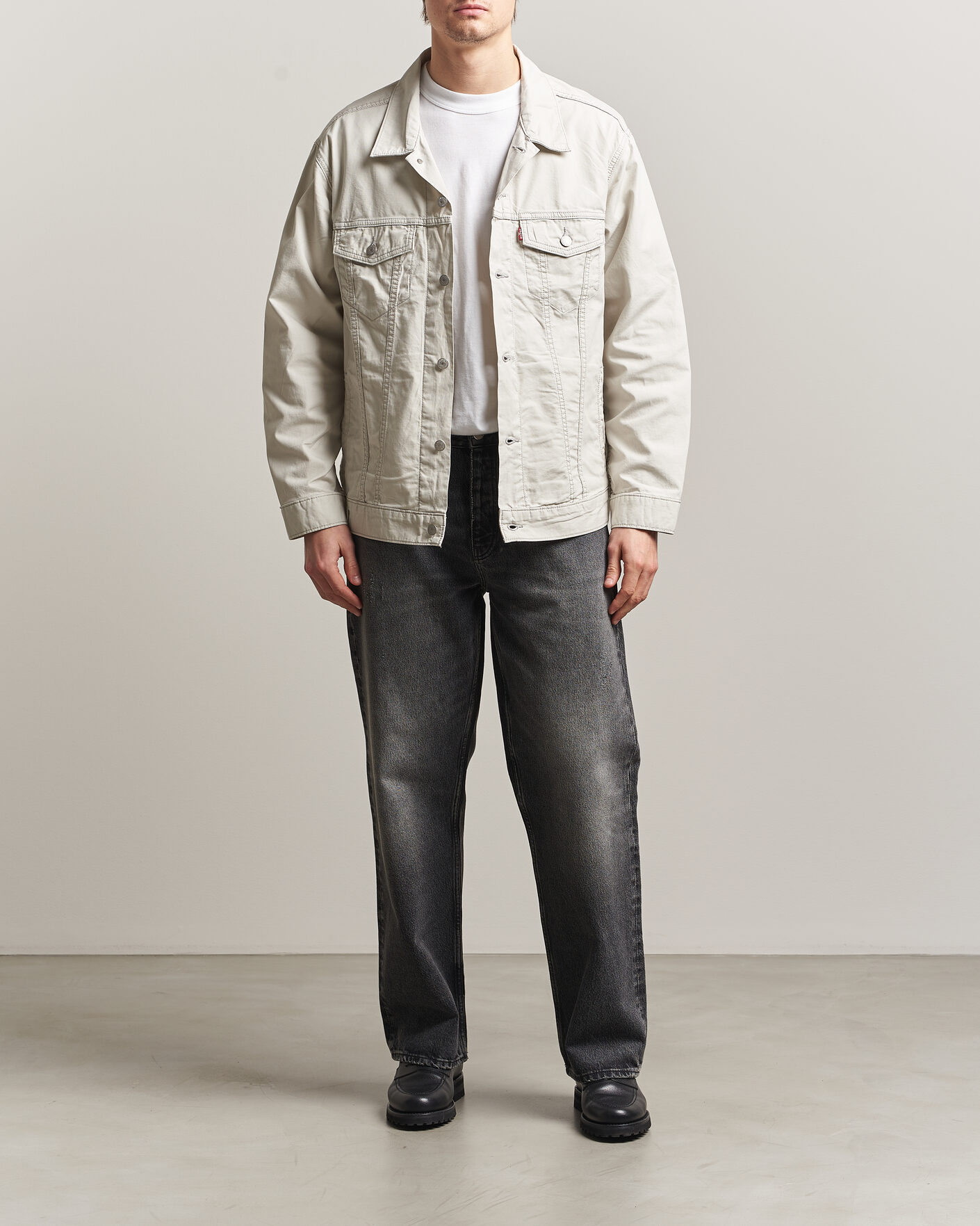 Herre | Jakker | Levi's | Relaxed Trucker Jacket Moonstruck