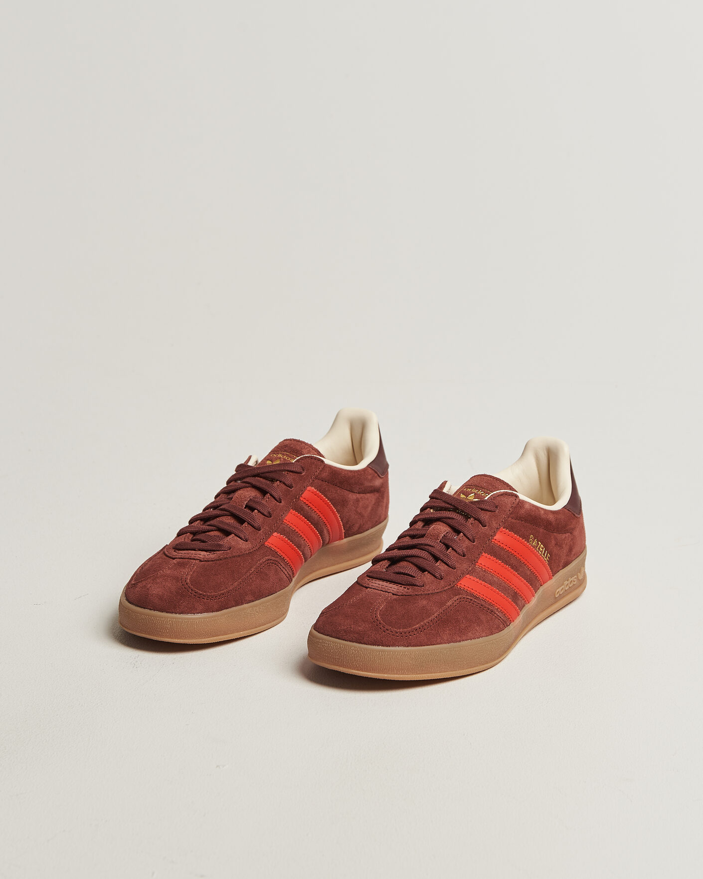 Herre | Sneakers | adidas Originals | Gazelle Indoor Sneaker Brown/Red