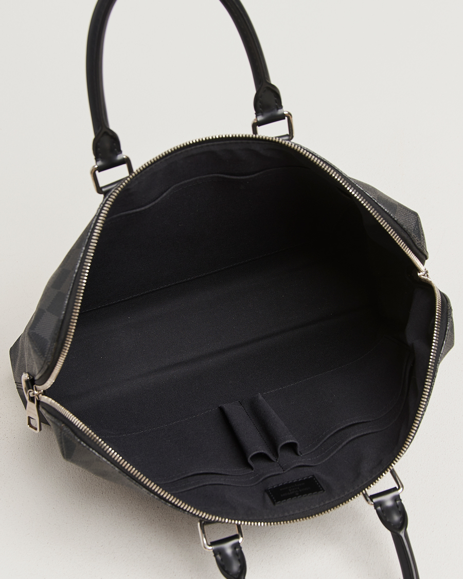 Herre | Pre-Owned & Vintage Bags | Louis Vuitton Pre-Owned | Porte Documents Jour Damier Graphite