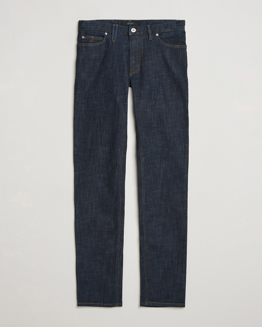 Herre | Bukser | Brioni | 5-Pocket Denim Dark Blue Wash