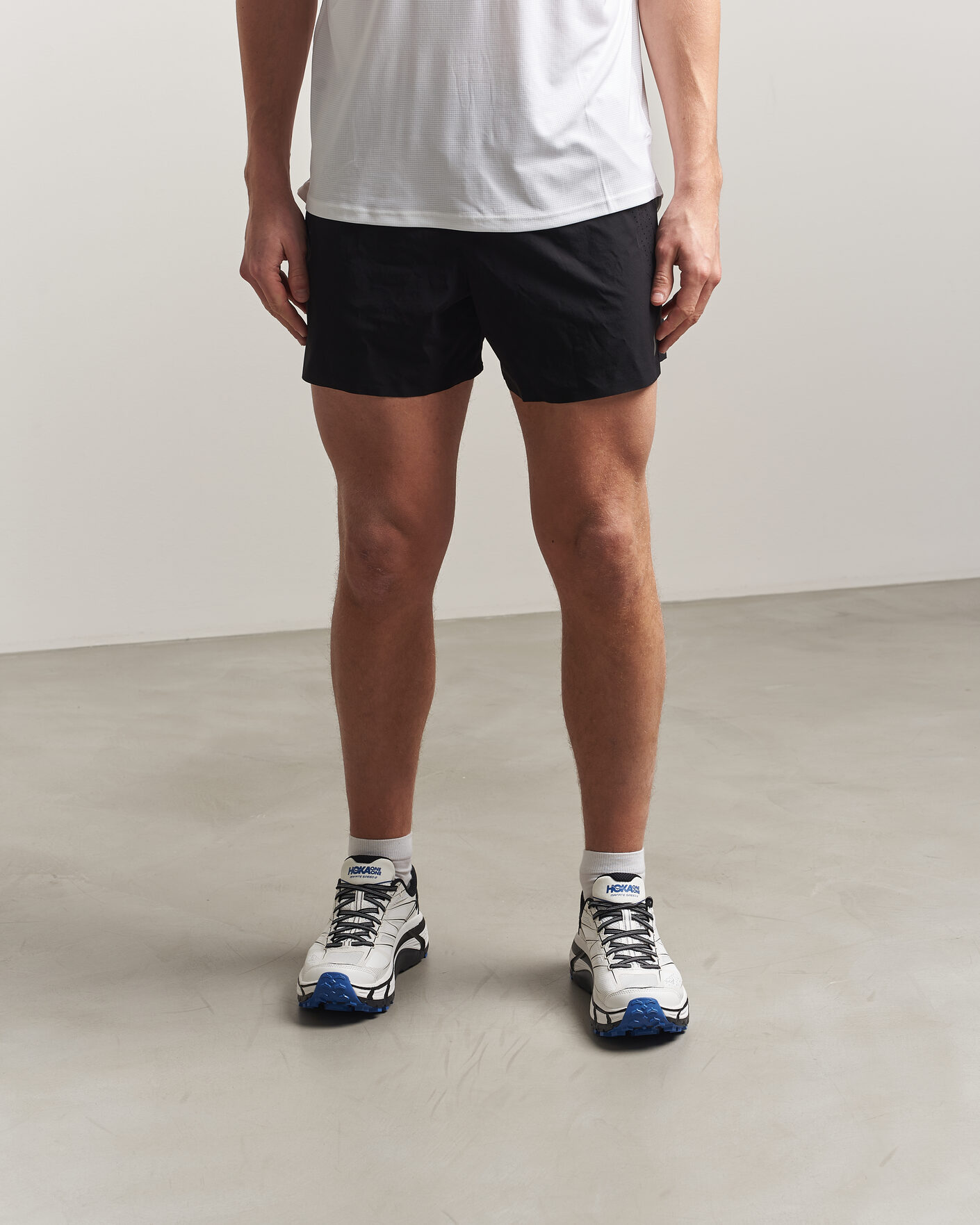 Herre | Løpesko | Hoka | Mafate Speed 2 White/Cobalt Blue