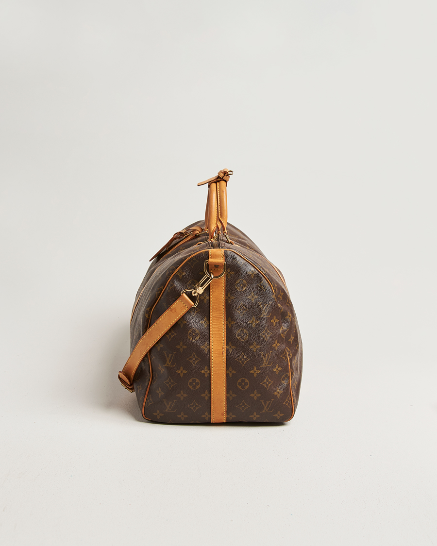Herre | Pre-Owned & Vintage Bags | Louis Vuitton Pre-Owned | Keepall Bandouliére 55 Monogram