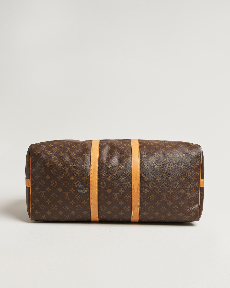 Herre | Pre-Owned & Vintage Bags | Louis Vuitton Pre-Owned | Keepall Bandouliére 55 Monogram