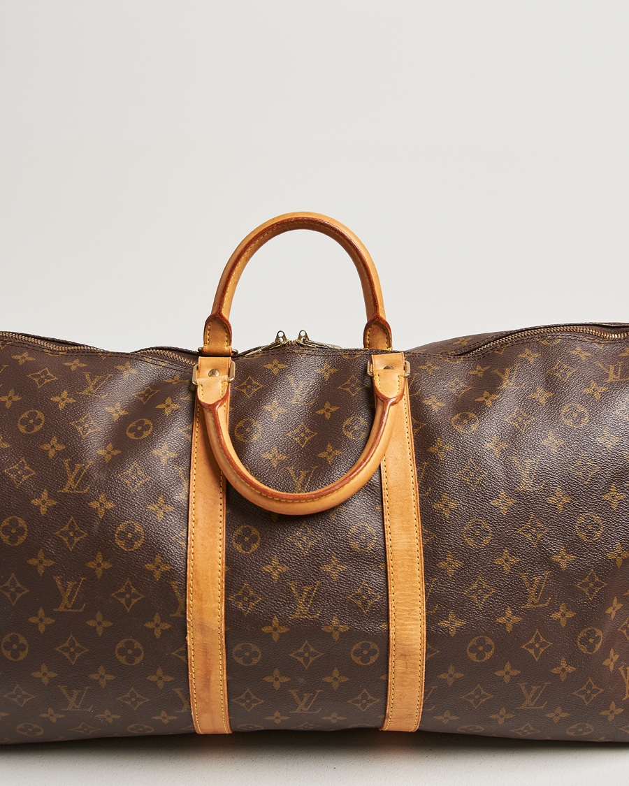 Herre | Pre-Owned & Vintage Bags | Louis Vuitton Pre-Owned | Keepall Bandouliére 55 Monogram