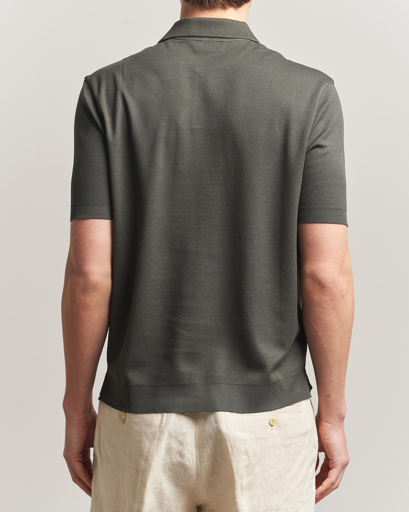 Herre | Pikéer | Altea | Jersey Piquet Polo Dark Green