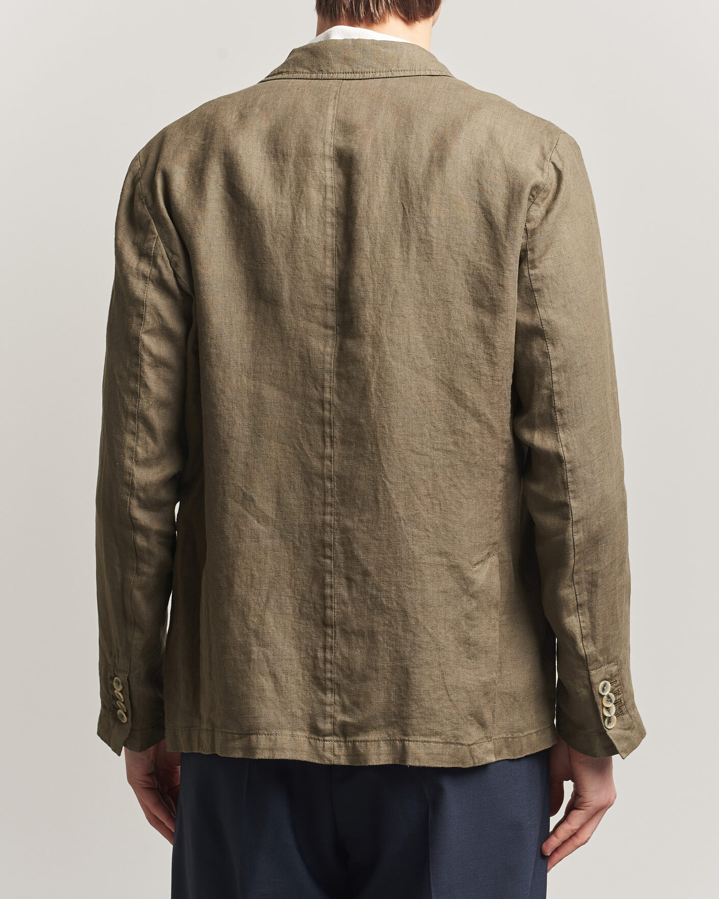 Herre | Dressjakker | Altea | Linen Blazer Military
