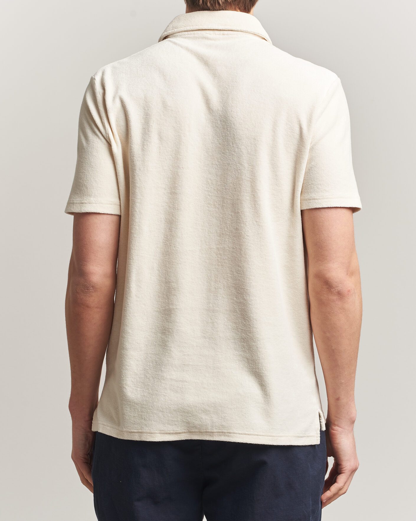 Herre | Pikéer | Altea | Terry Cotton Polo Off White