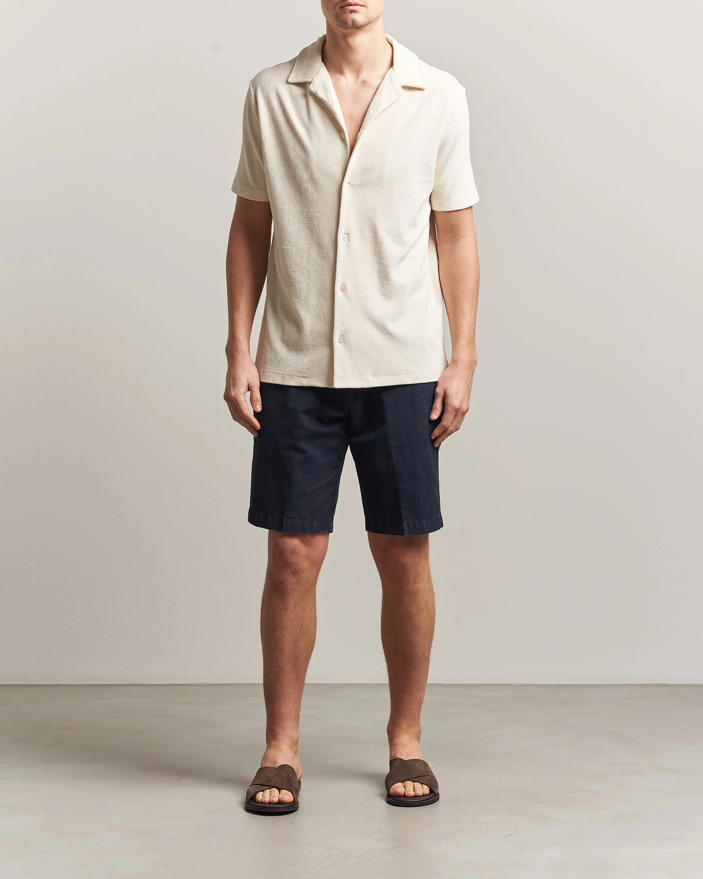 Herre | Skjorter | Altea | Terry Bowling Shirt Off White