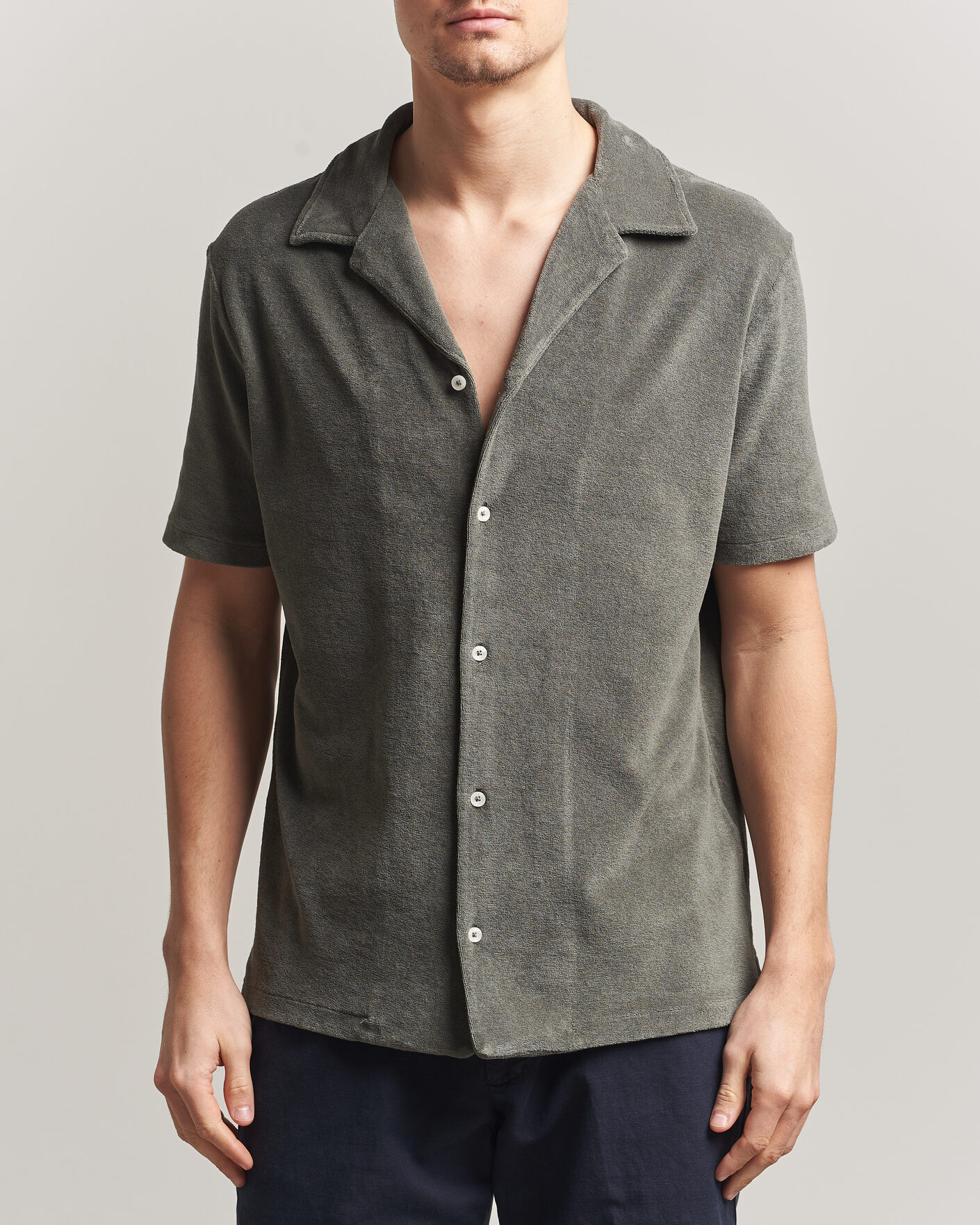 Herre | Skjorter | Altea | Terry Bowling Shirt Olive