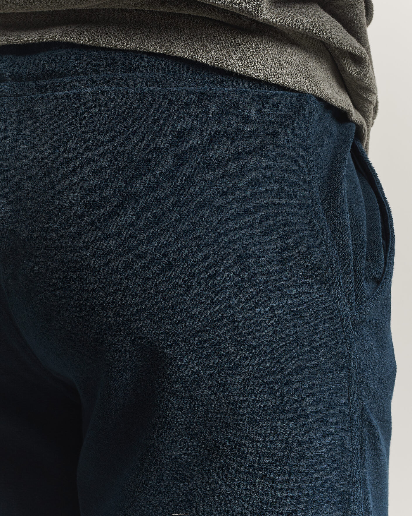 Herre | Shorts | Altea | Terry Drawstring Shorts Navy