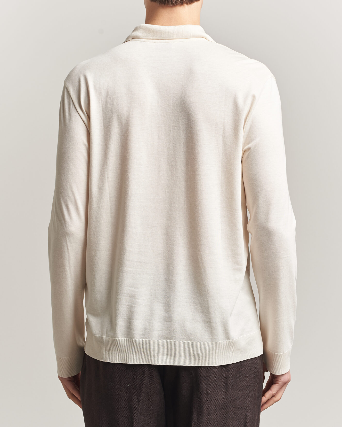 Herre | Skjorter | Altea | Jersey Knit Shirt Off White