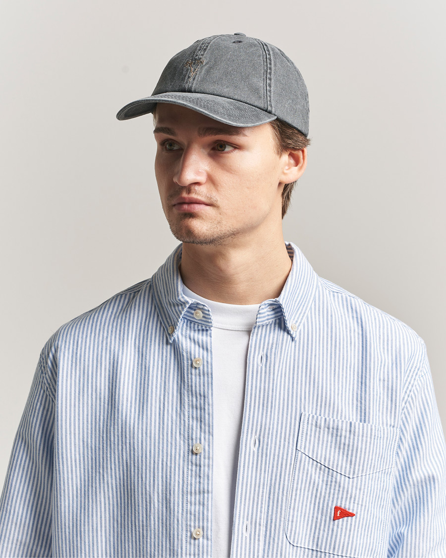 Herre | Hatter og capser | Forét | Bouquet Heavy Washed Cap Washed Black