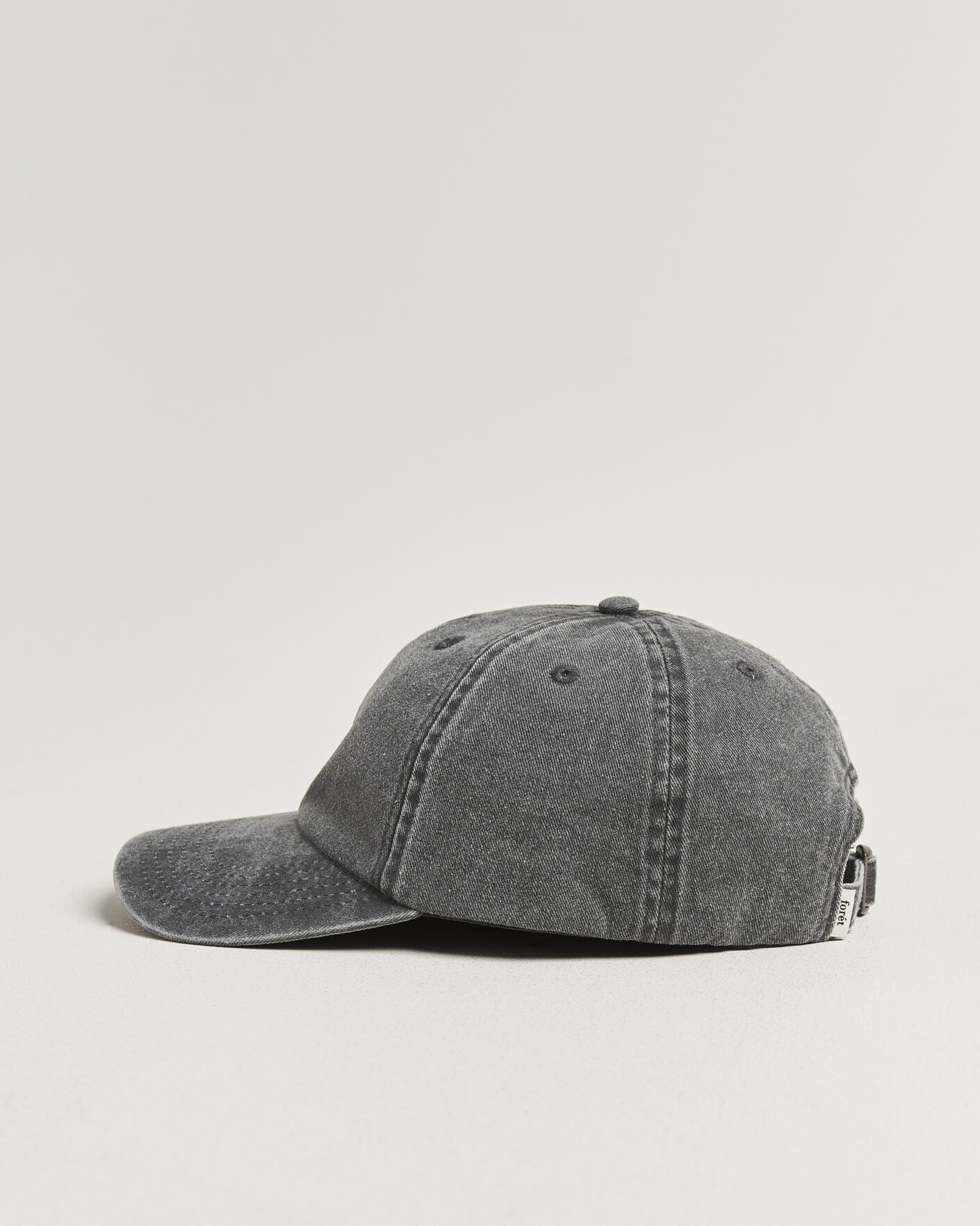 Herre | Hatter og capser | Forét | Bouquet Heavy Washed Cap Washed Black