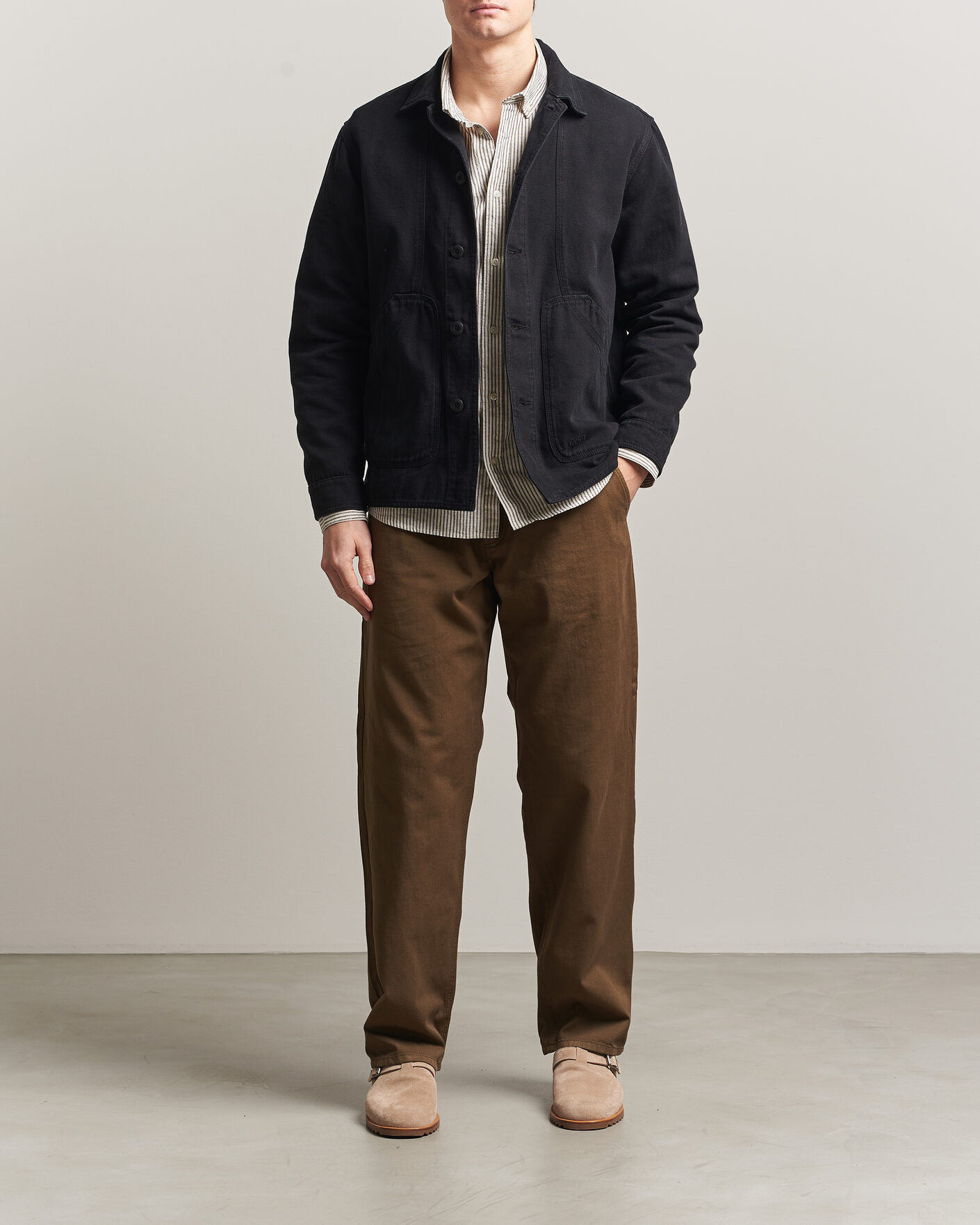 Herre | Bukser | Forét | Clay Light Pants Algae Green