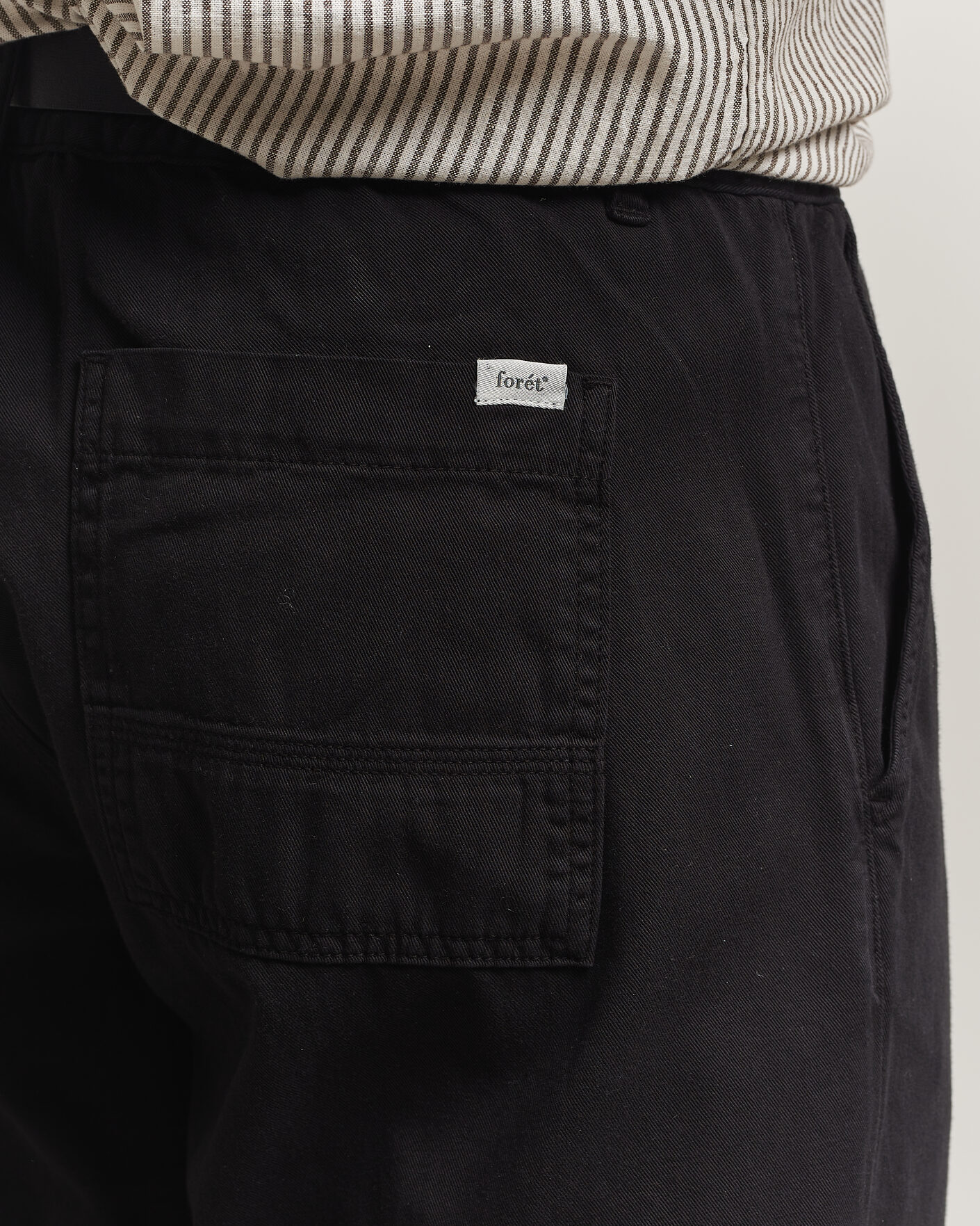 Herre | Bukser | Forét | Clay Light Pants Black