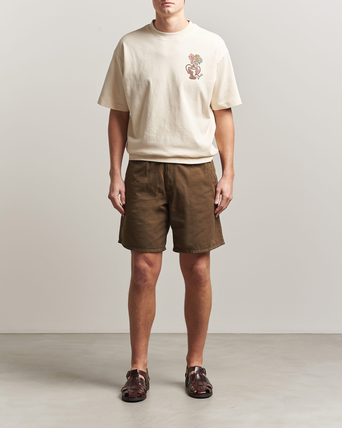 Herre | Shorts | Forét | Clay Light Shorts Algae Green