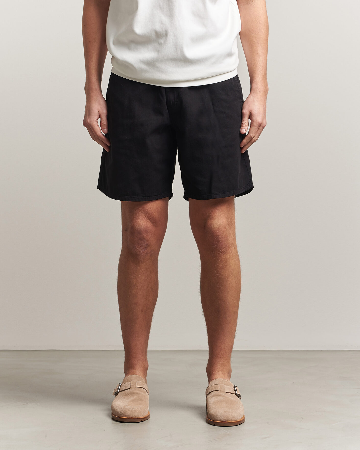 Herre | Shorts | Forét | Clay Light Shorts Black
